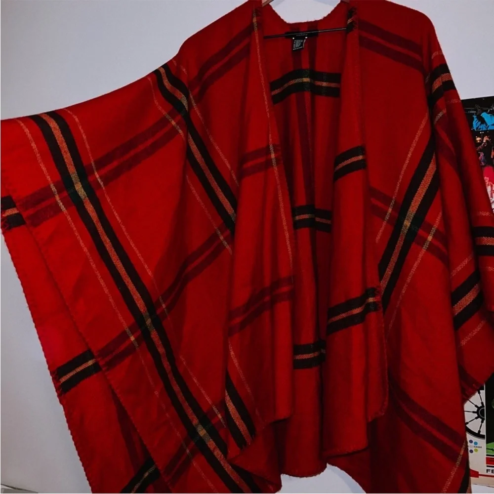 Plaid Flannel Shawl - Picture 12 of 15